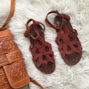 Florentini + Baker Suede Sandals ⭐️